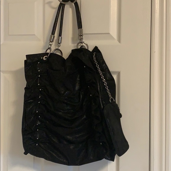 Stella McCartney studded ruffle shoulder bag - Picture 2 of 4